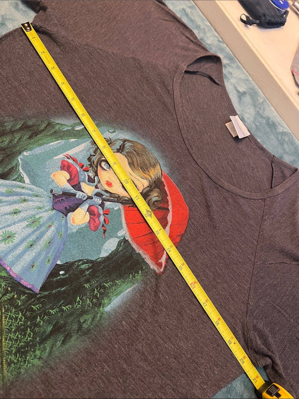 Tightrope Girls' Graphic Tee with Purple Crocodile Illustration - Picture 8 of 8